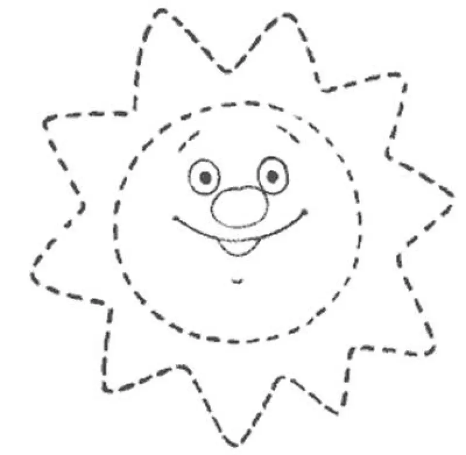Раскраски солнце для детей