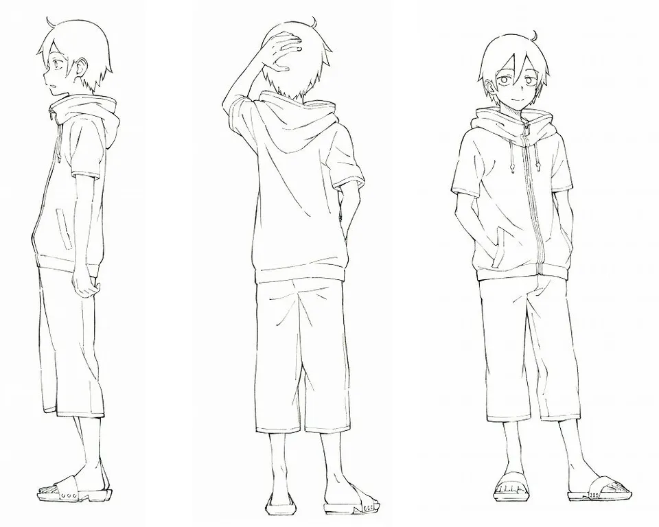 Рисунки аниме парней
