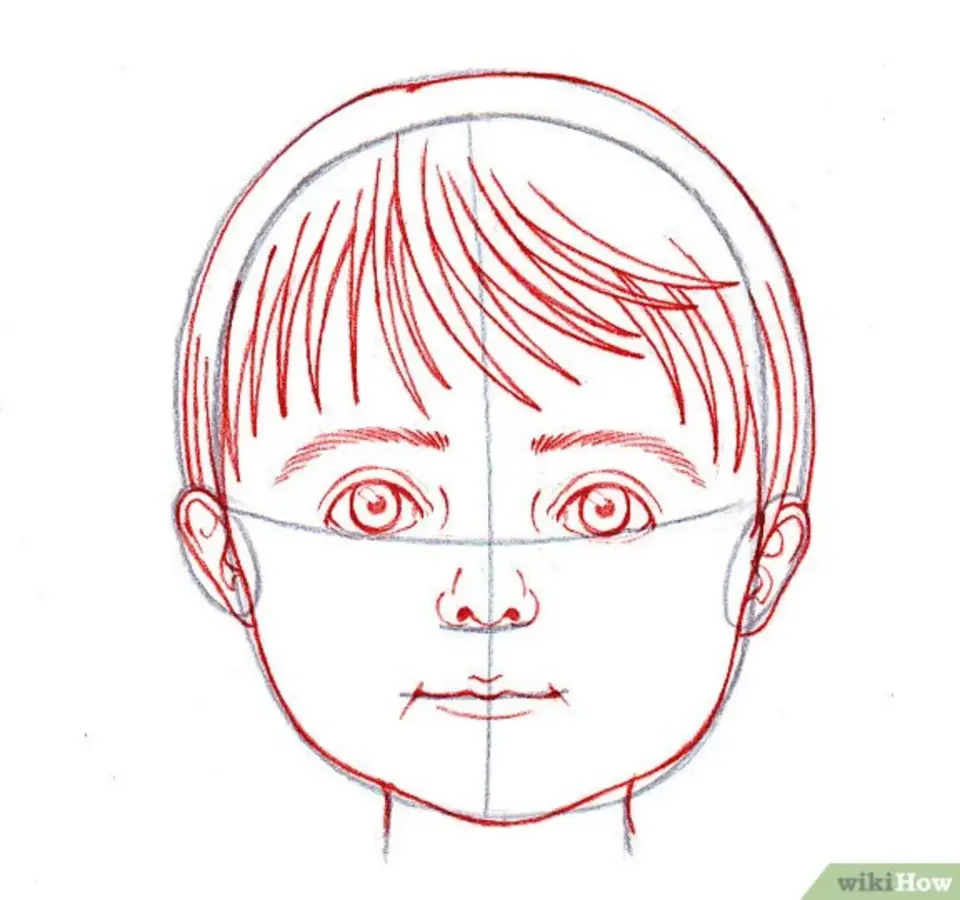 Рисовать лицо человека