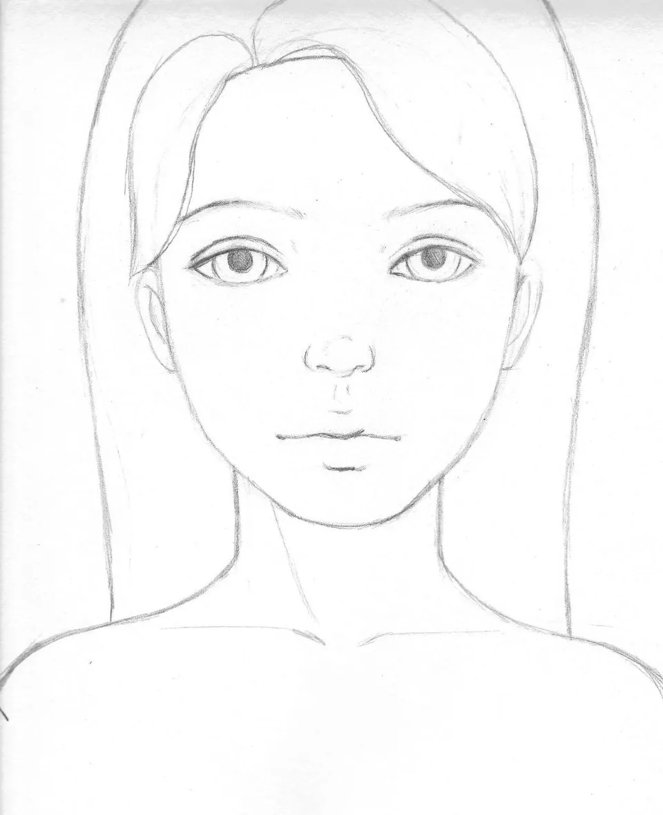 Рисование лица