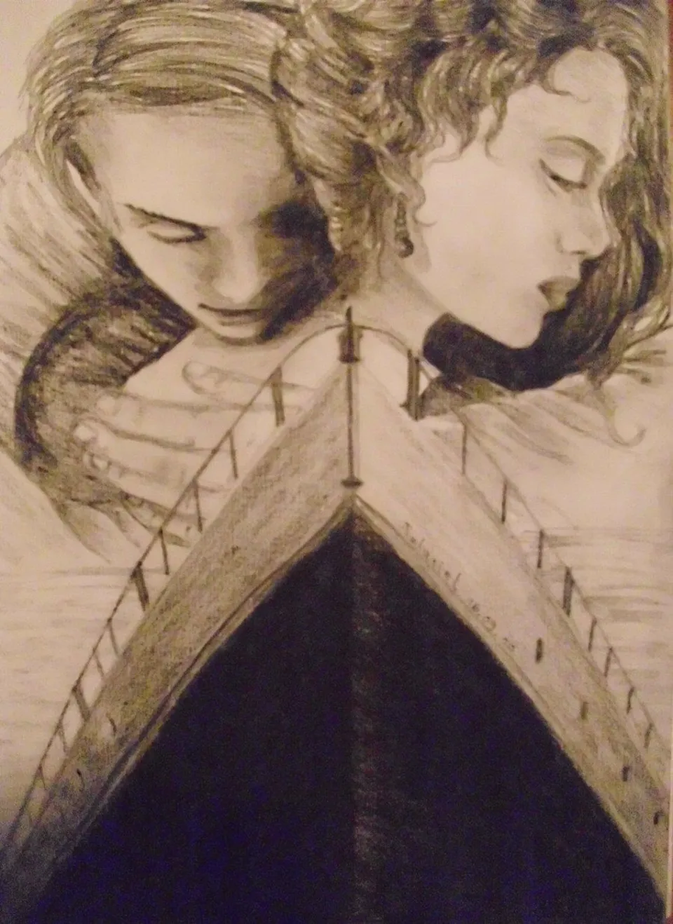 Титаник портрет роуз