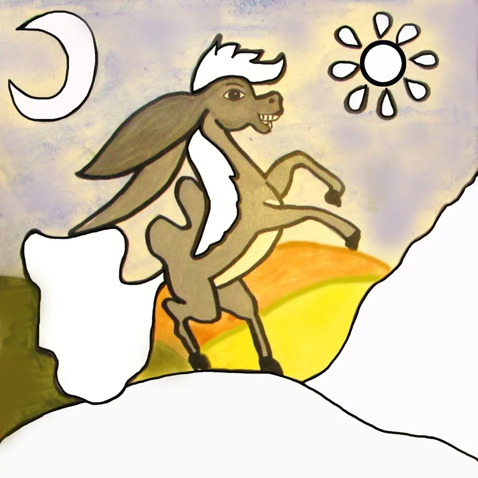 Иллюстрация к сказке конек горбунок