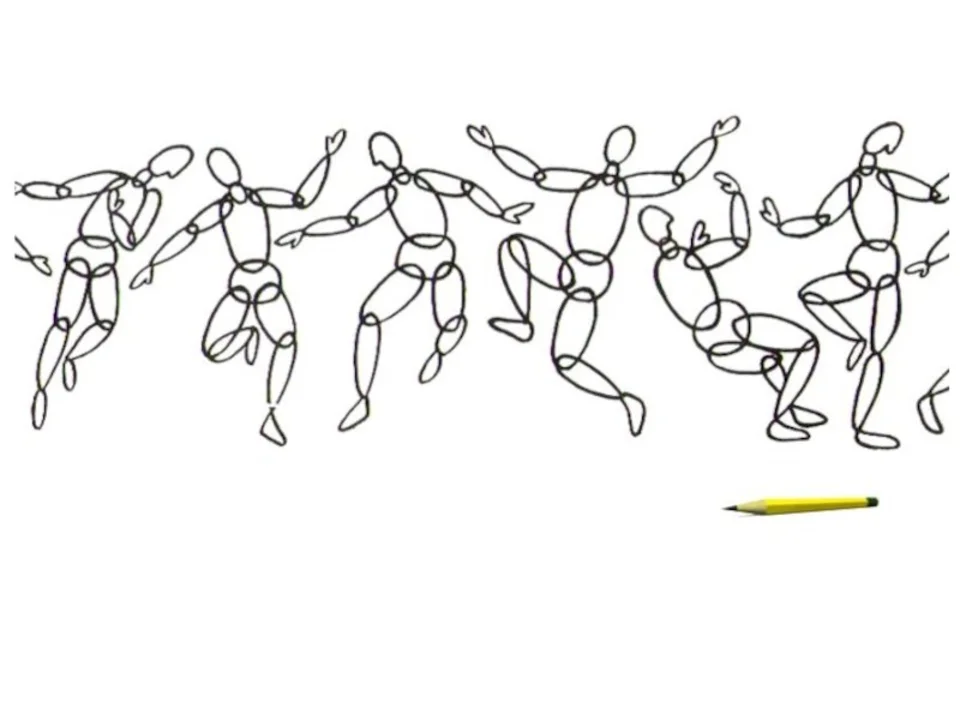 Движение урок 6 класс. Фигура человека в движении. Человек в движении рисунок. Схема человека в движении. Изо человек в движении.