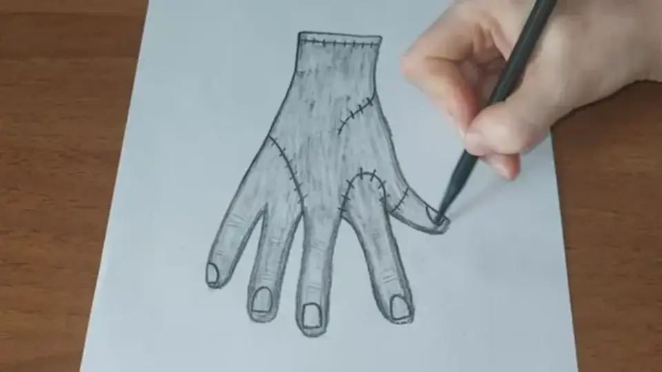 Рука вещь рисунок