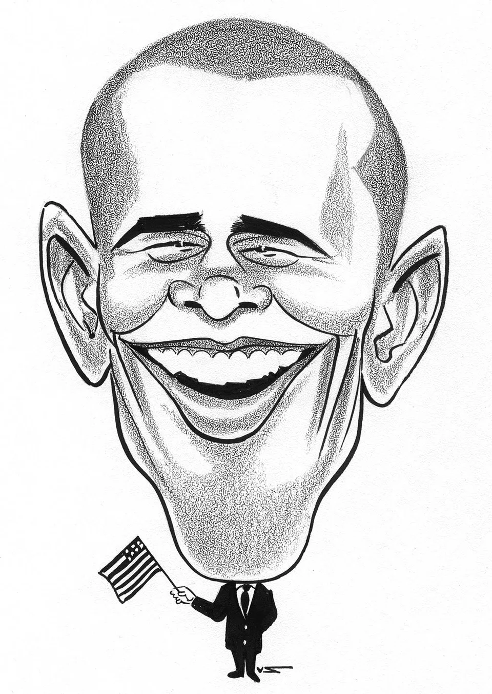 Сатирические изображения человека. Сатирический портрет Обама. Дружеский шарж легкий Барак Обама. Мишустин сатирический портрет.