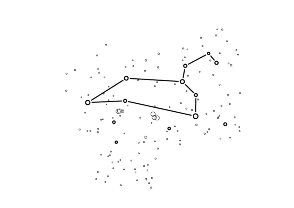 Созвездие Лев схема по точкам. Созвездие Лев схема для 1 класса. Как выглядит Созвездие Льва по точкам. Созвездие Льва рисунок. Нарисовать созвездие 1 класс