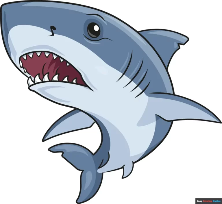 Оживи Морского Хищника: Акула – Детский Рисунок С Характером!