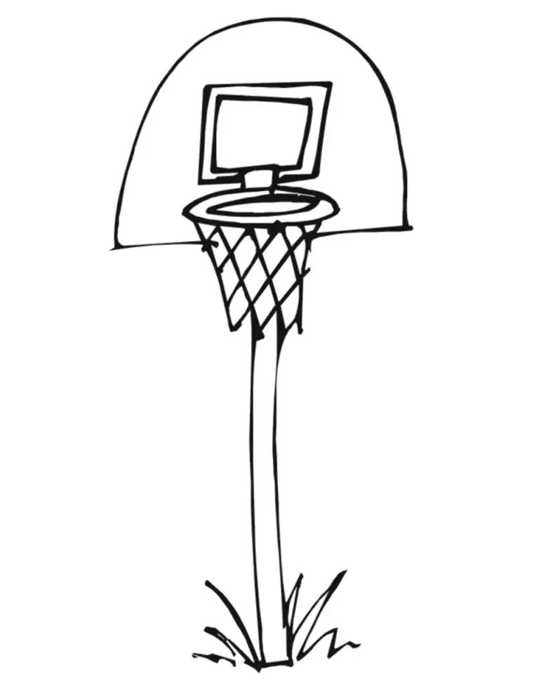 Изящный Рисунок Баскетбольной Корзины: Вдохновение Для Спортивных Душ!