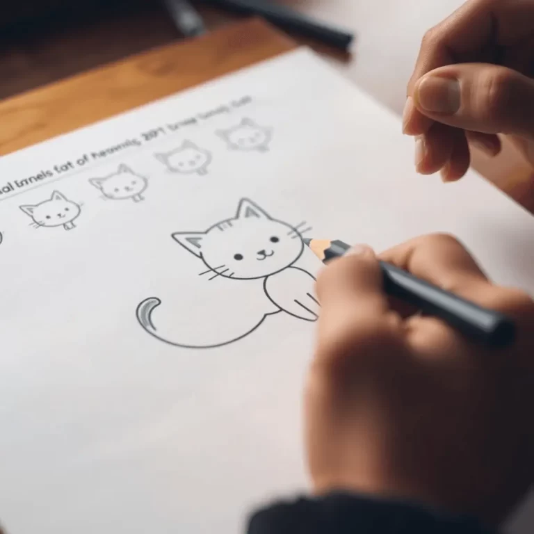 Как рисовать кошку по фото: пошаговые уроки для детей и начинающих