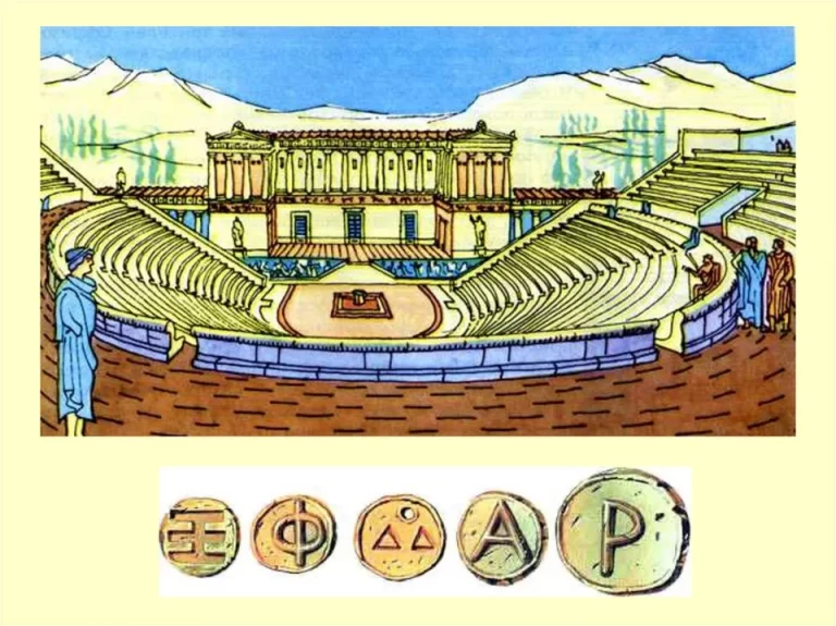 Афинский Театр В Древней Греции: Рисунок И История