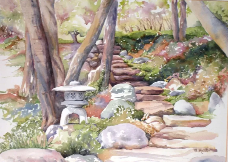Искусство Японского Сада: Легкий Рисунок Вдохновляет
