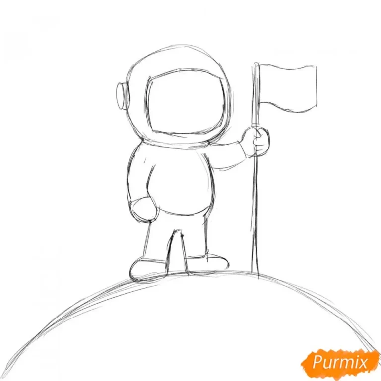 Простые Шаги: Нарисуйте Космонавта Без Усилий