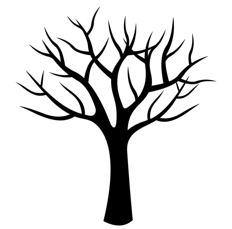 Искусство Без Листвы: Нарисуйте Дерево Карандашом На Странице