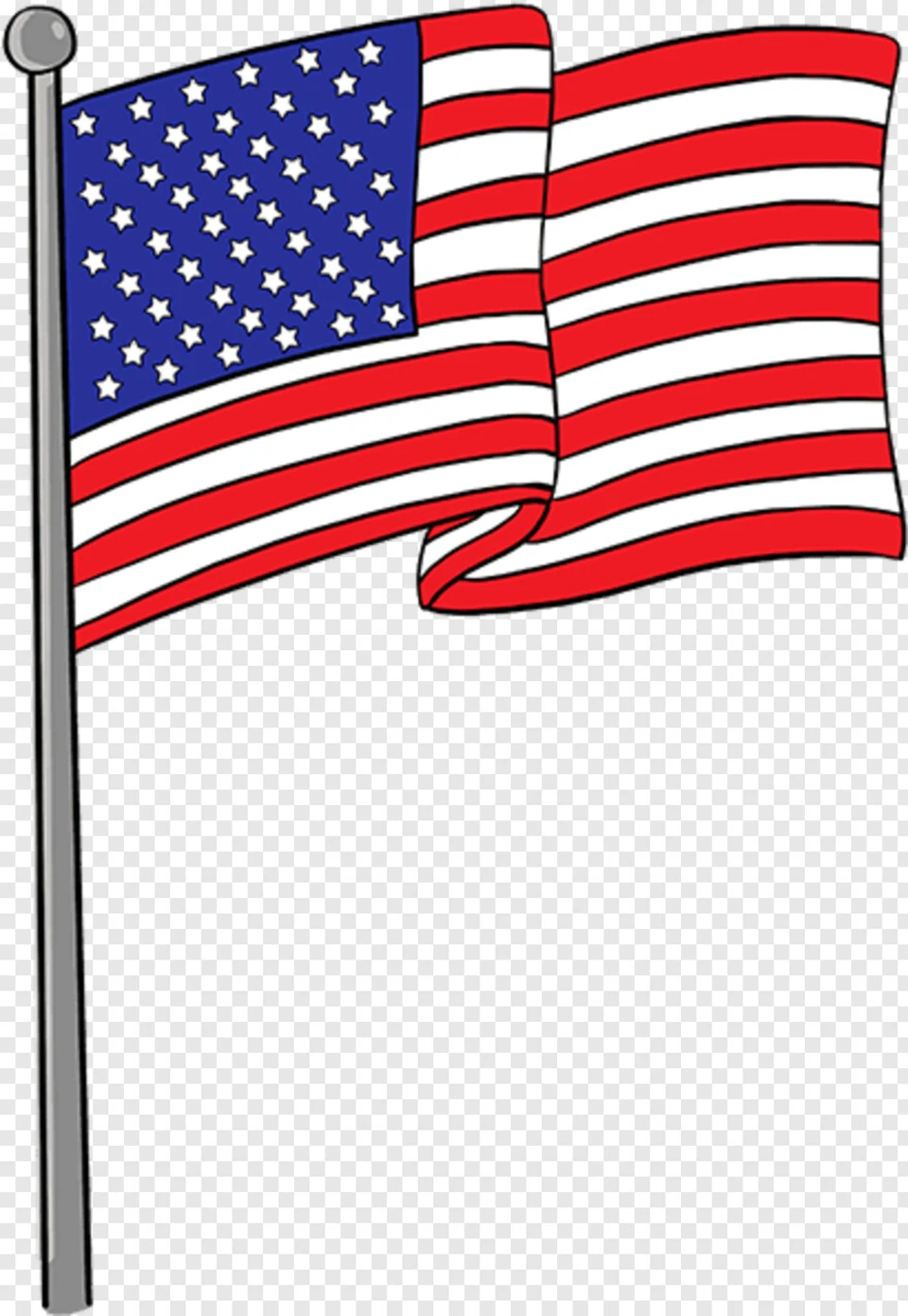 Флаг сша рисунок