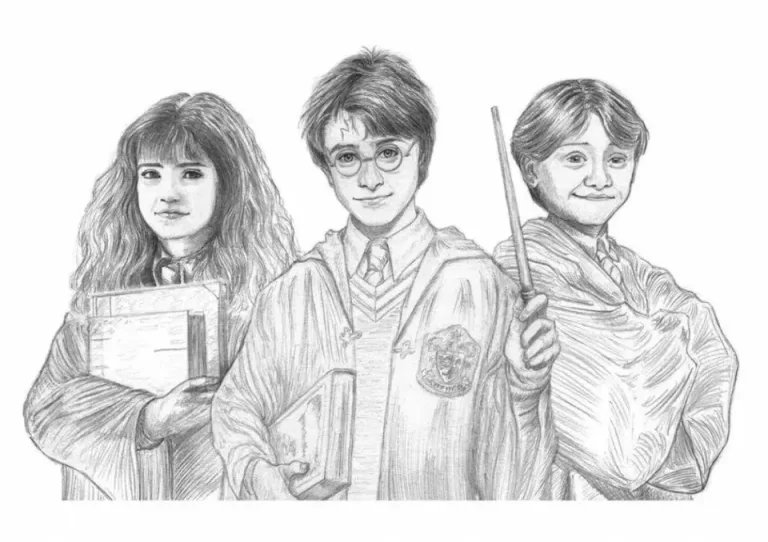 Легко Нарисовать Гарри Поттера Карандашом: Пошаговая Инструкция