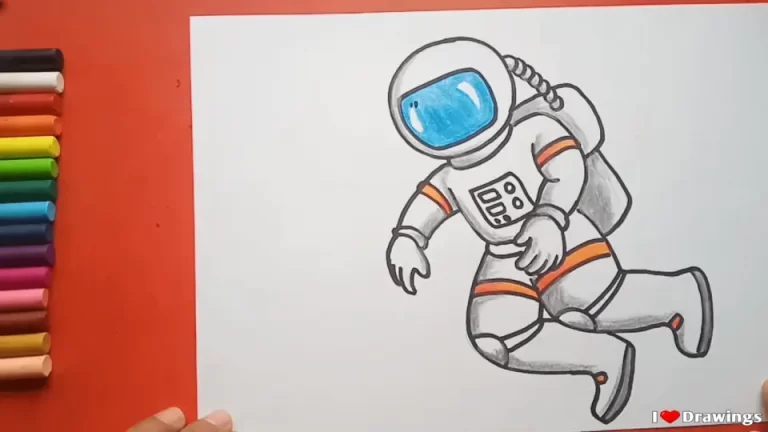 Поэтапное Создание Рисунка Космонавта: Шаг За Шагом До Великолепия