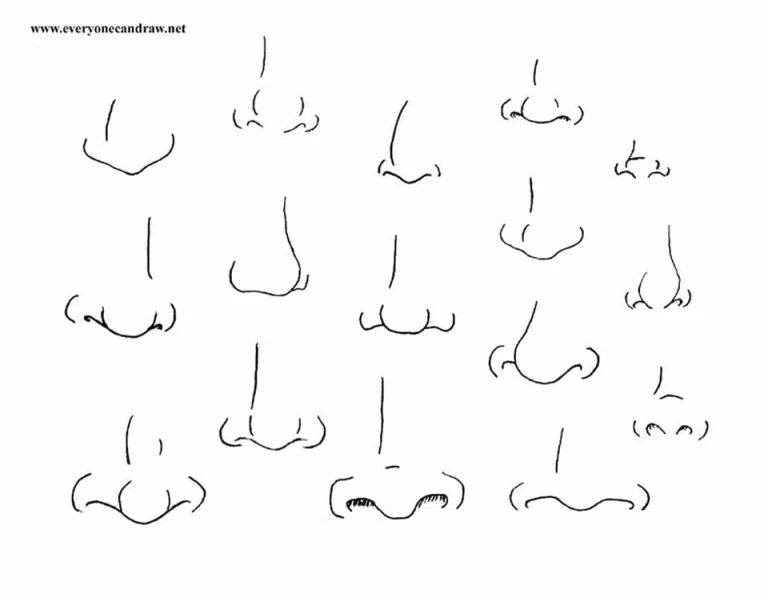 Простой Способ Нарисовать Нос Для Детей: Пошаговая Инструкция