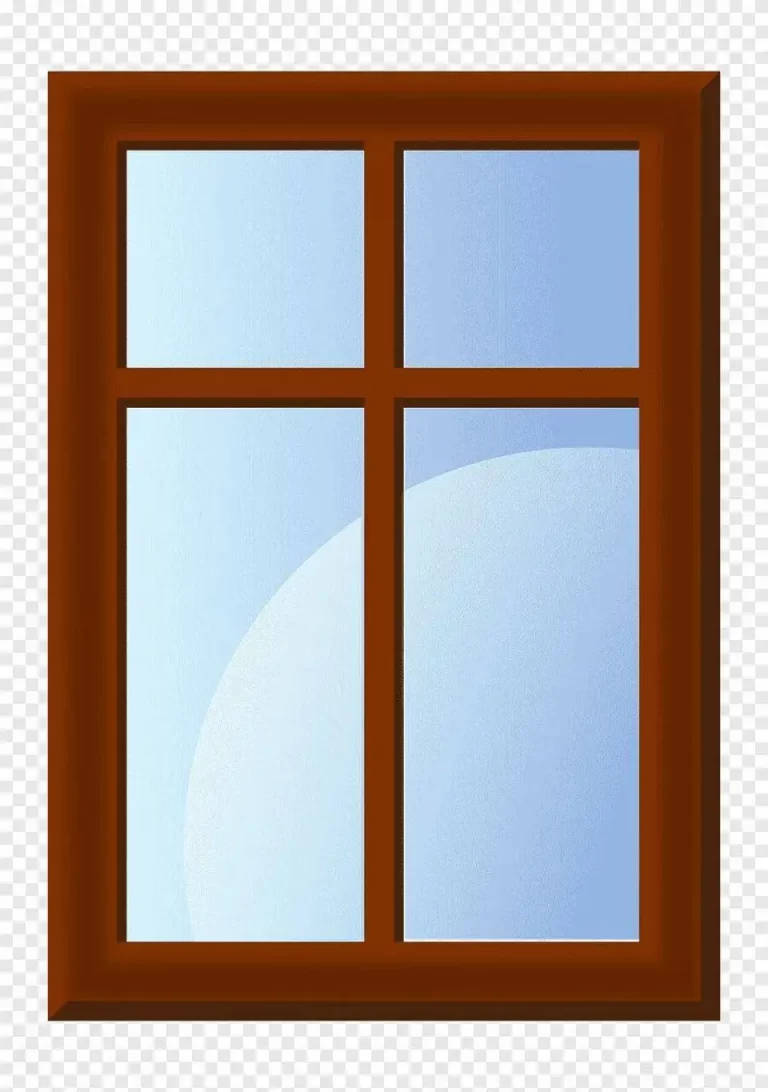 Окно для детей на прозрачном фоне