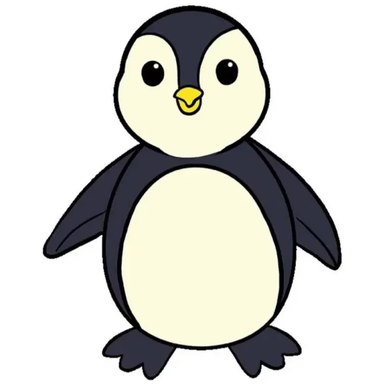 Изучаем Рисование: Пошаговая Инструкция Для Детей – Пингвин