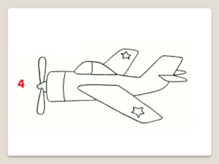 Пошаговая Инструкция: Рисуем Самолет Для Детей С Картинками