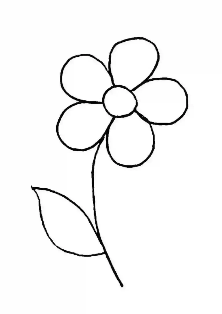 Инструкция По Рисованию Цветка Карандашом Для Детей