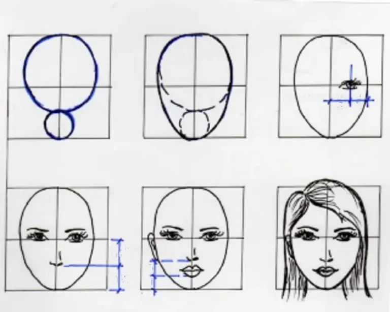 Искусство На Лице: Нарисовать Лицо В 10 Шагах