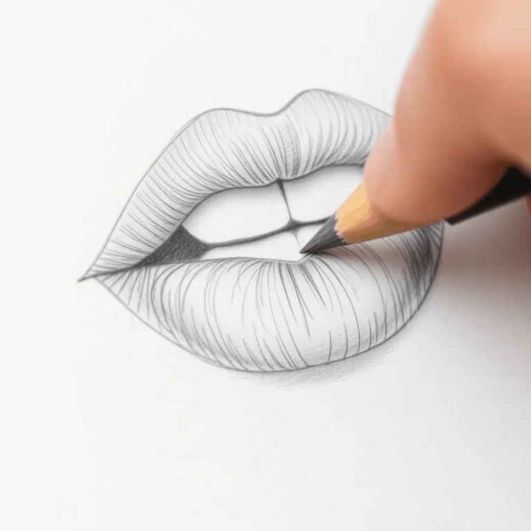 Как рисовать рот: пошаговое руководство для начинающих в реализме и аниме