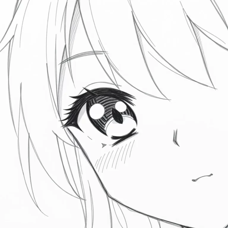 Как рисовать аниме лицо и волосы: пошаговое руководство для начинающих