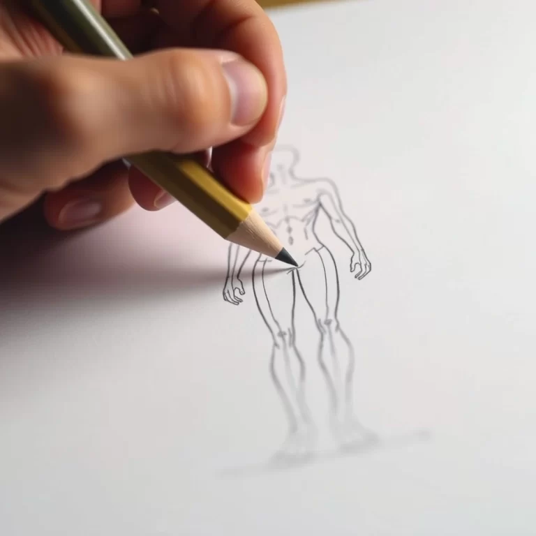 Как рисовать человека в полный рост карандашом поэтапно для начинающих