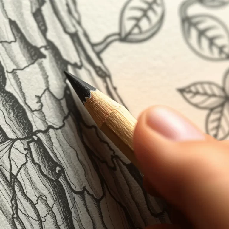 Как рисовать дерево карандашом реалистично: пошаговый туториал