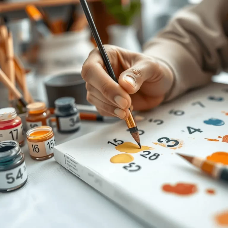 Как рисовать картину по номерам: подробная инструкция для начинающих