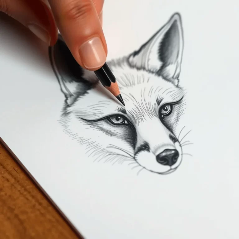 Как рисовать лиса карандашом: пошаговый урок для начинающих
