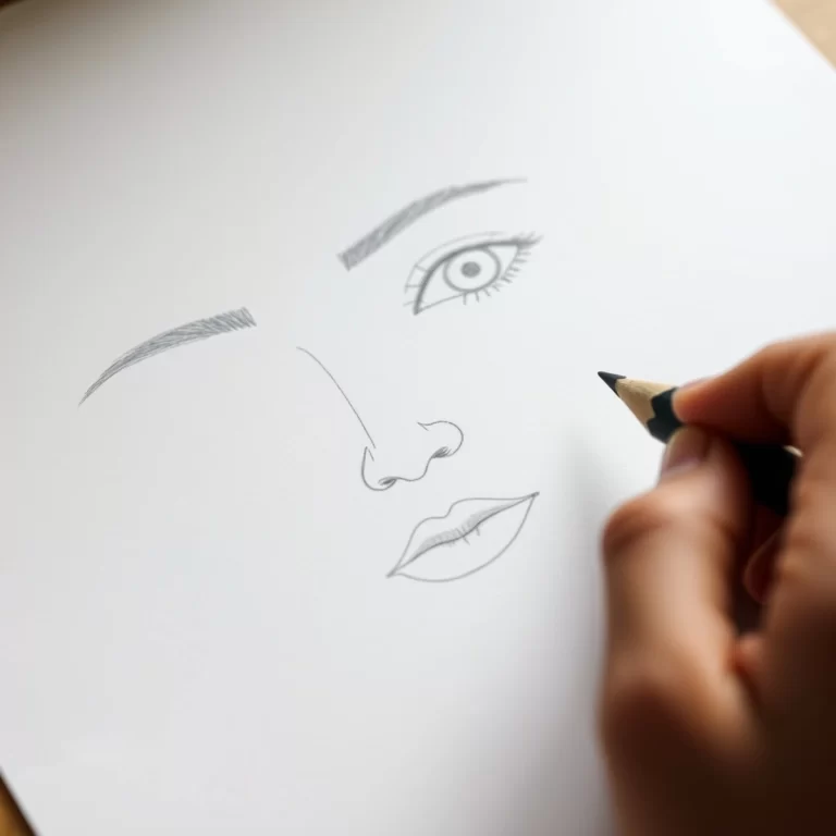 Как рисовать лицо человека поэтапно для начинающих: простой гайд карандашом