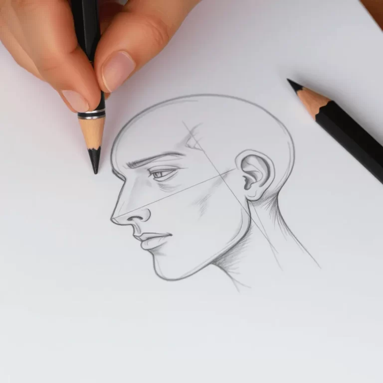Как рисовать поворот головы: простое руководство для начинающих