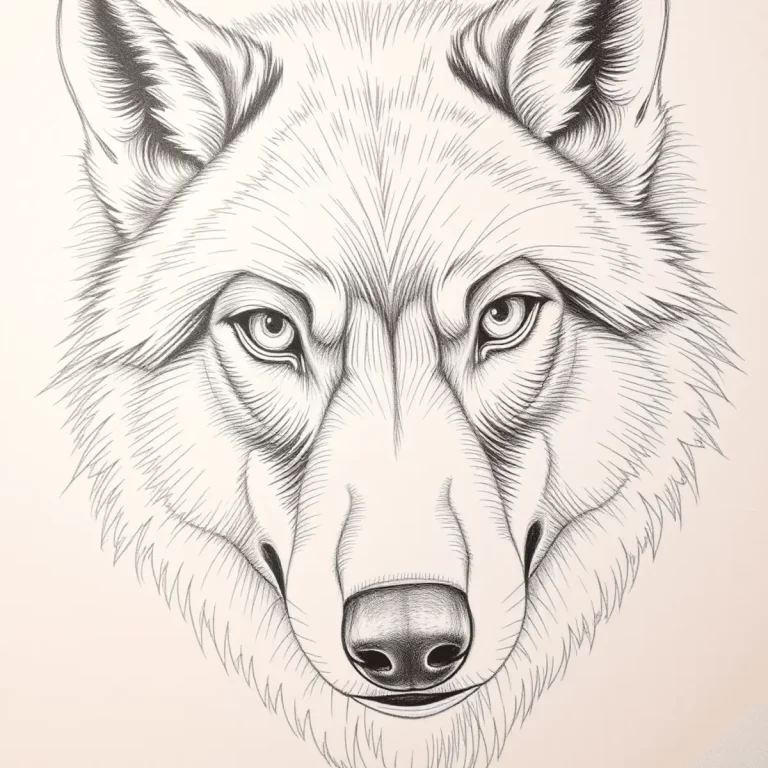 Как нарисовать волка легко: пошаговый урок для начинающих и детей