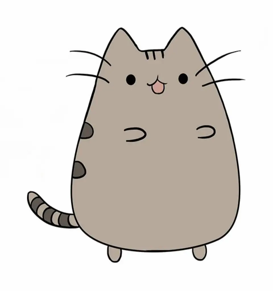 Кот pusheen