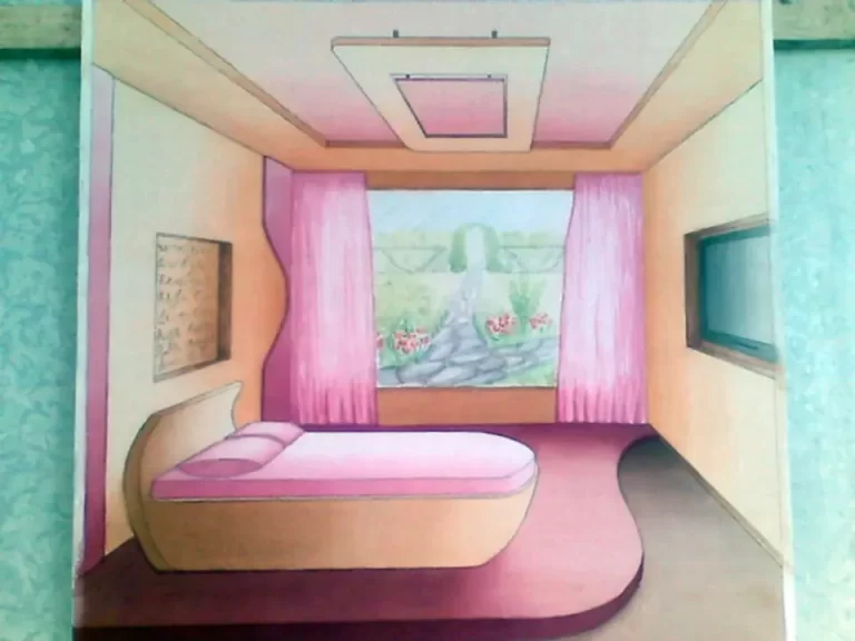 Мечтательная Комната: Легкий Рисунок Превращает Ее В Реальность