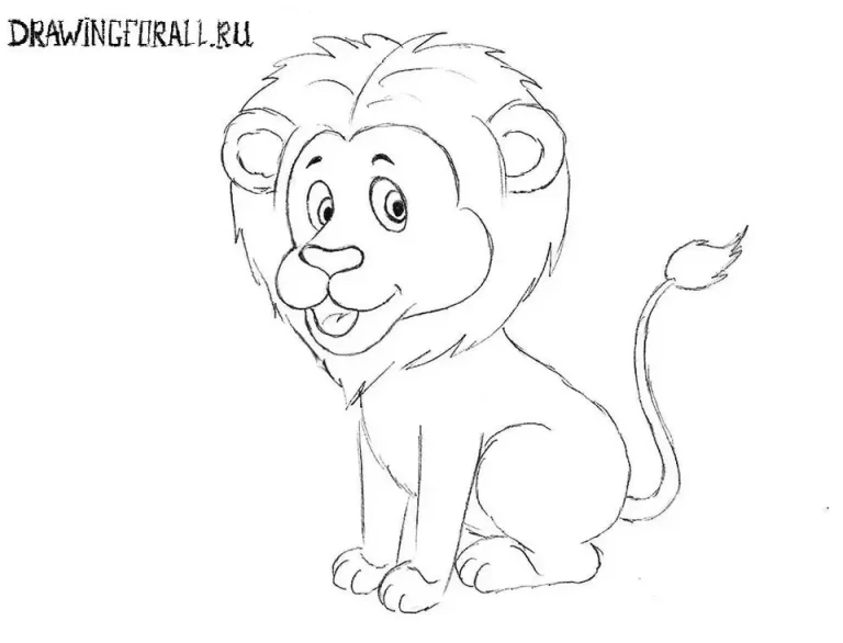 Пошаговая Инструкция: Как Нарисовать Льва С Нуля