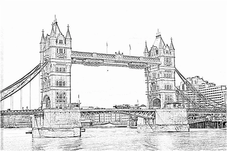 Тауэрский мост в лондоне