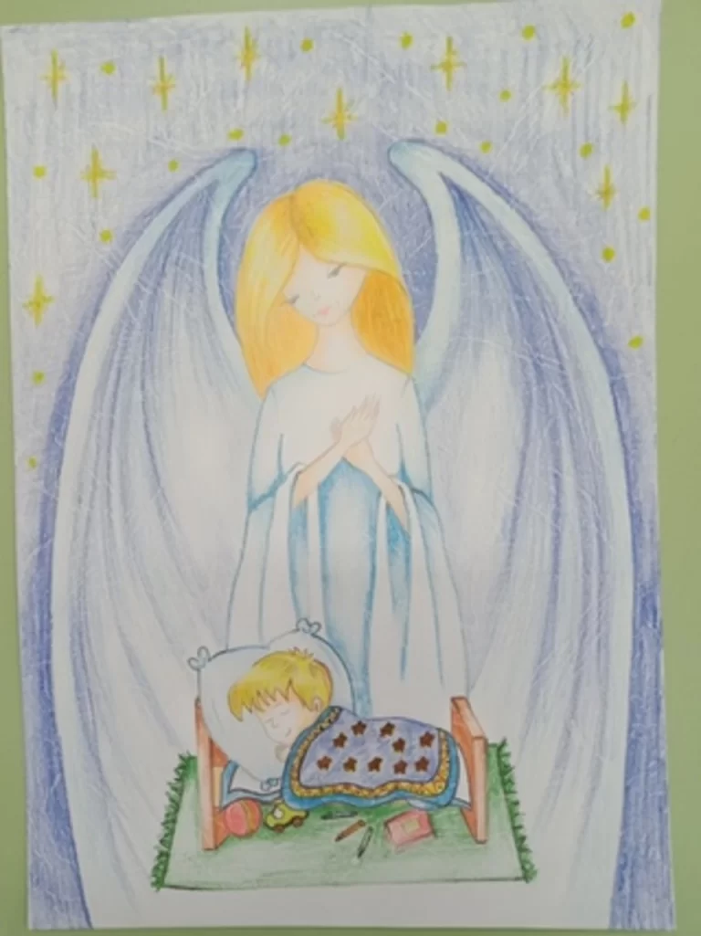 Мамочка Мой Ангел: Нежный Рисунок, Посвященный Материнской Любви