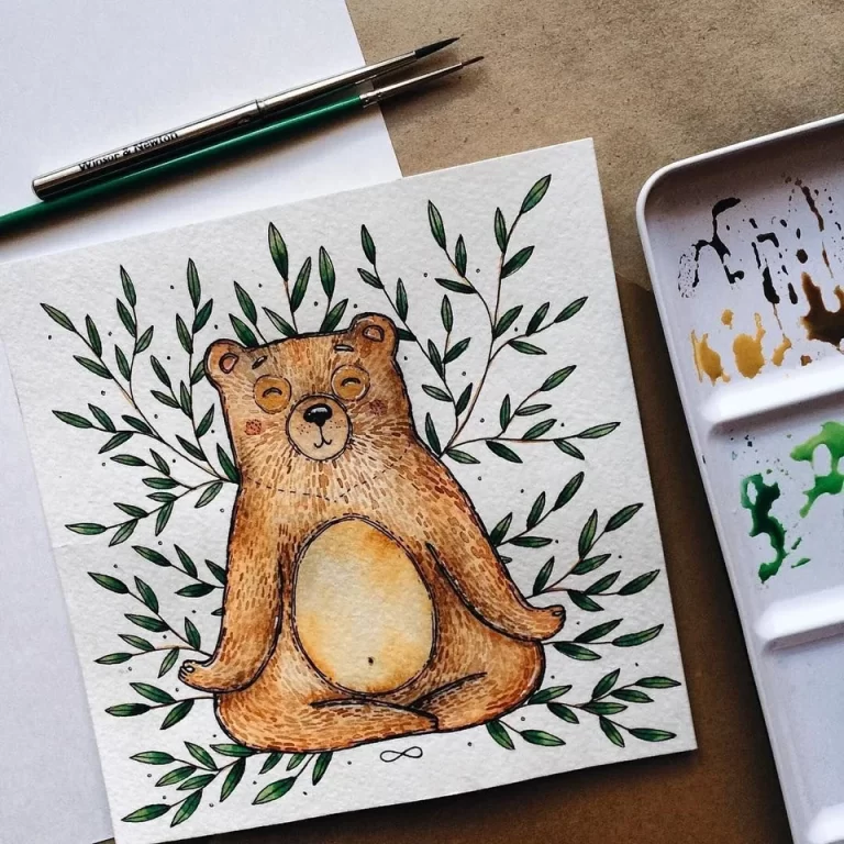 Легкие Рисунки Животных Для Срисовки В Скетчбук: Простые Шаги