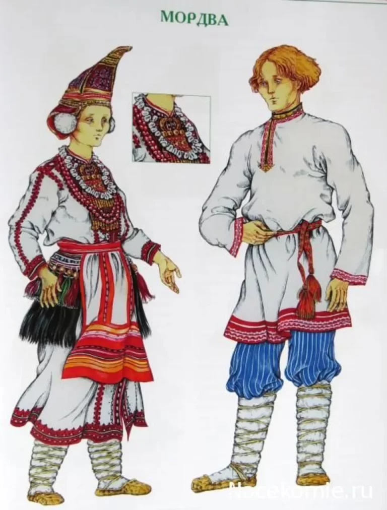Традиционный костюм поволжья марийский