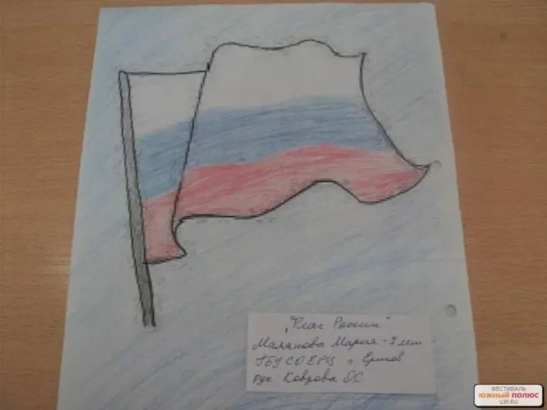 Изучаем И Рисуем Флаг Российской Федерации: Простой И Красивый