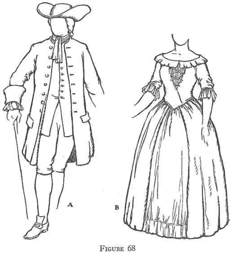 Дворянские костюмы 19 века рисунок