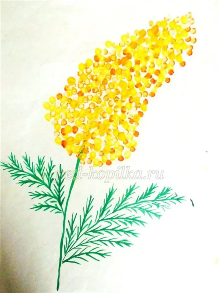Творческие Идеи: Нарисовать Цветы С Помощью Ватных Палочек