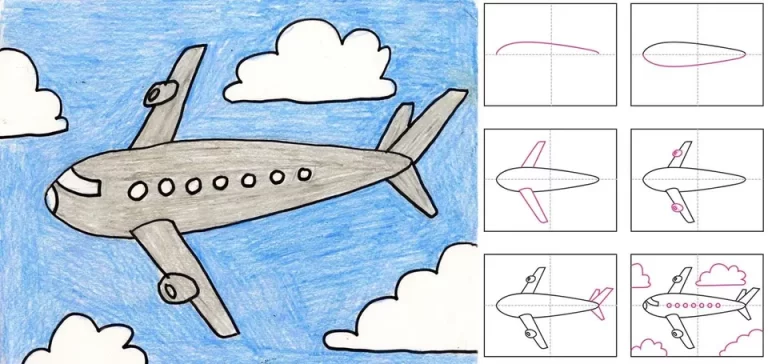 Рисуем самолет