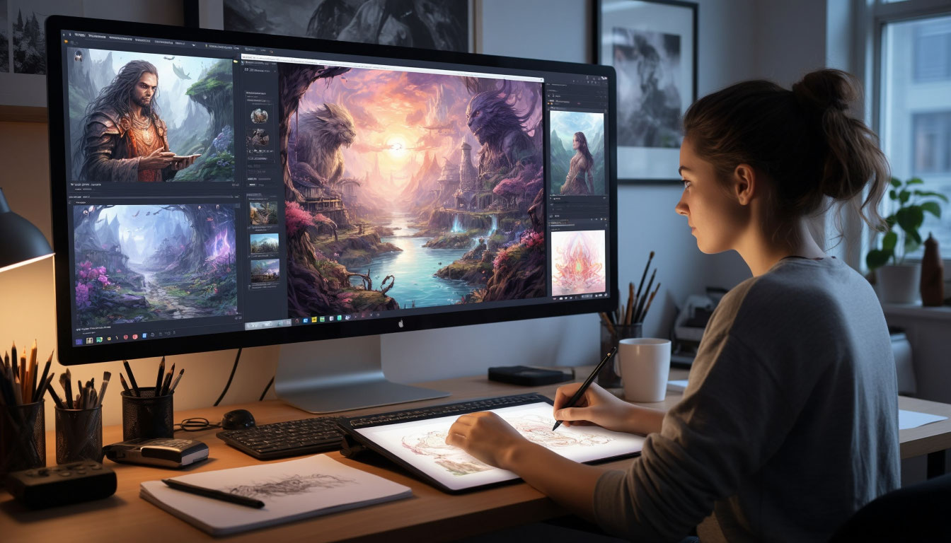 Нейросети для digital-рисования