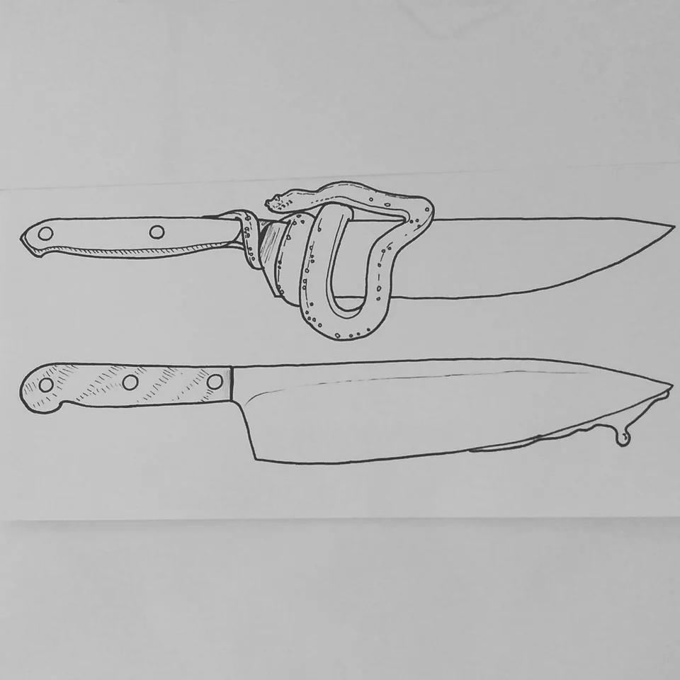 Нож для срисовки