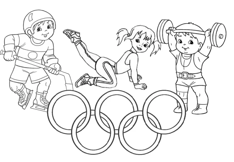 Увлекательные Рисунки Олимпийских Игр Для 4 Класса
