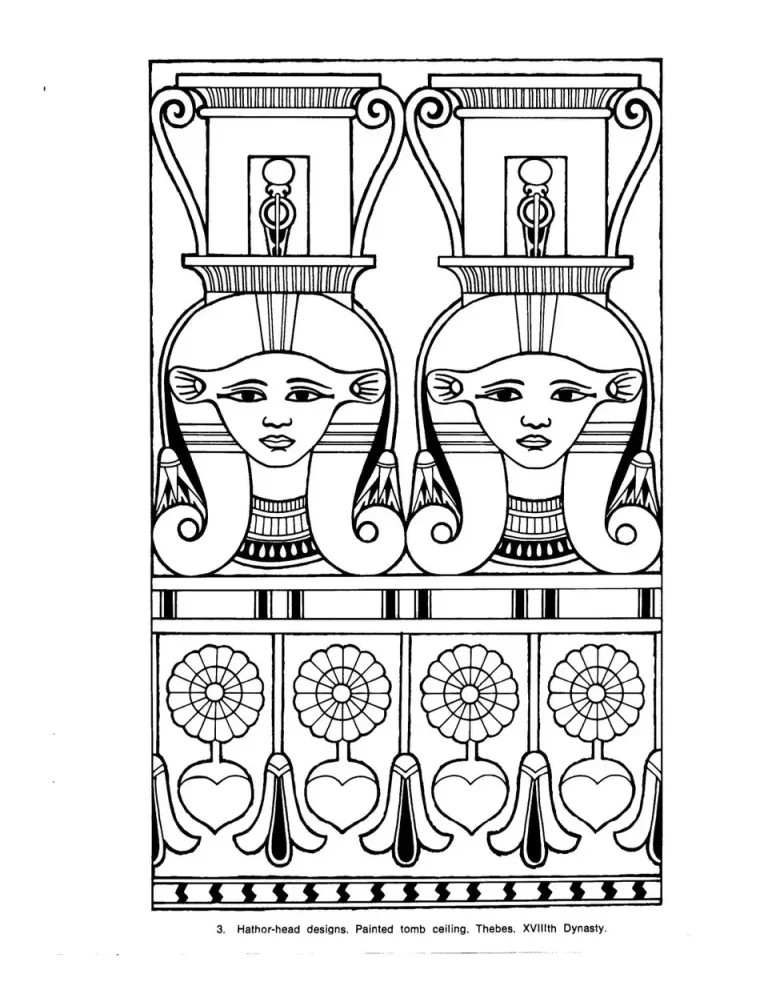 Древние орнаменты египта